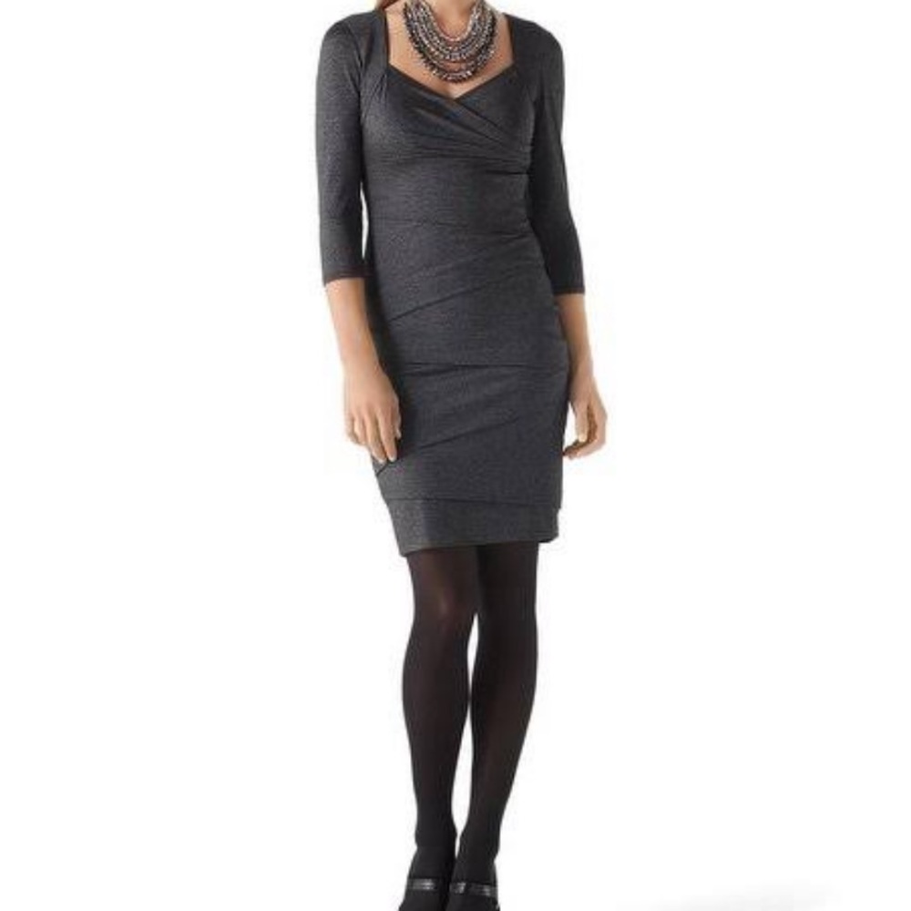 4/$20 White House black market instaslimming dress